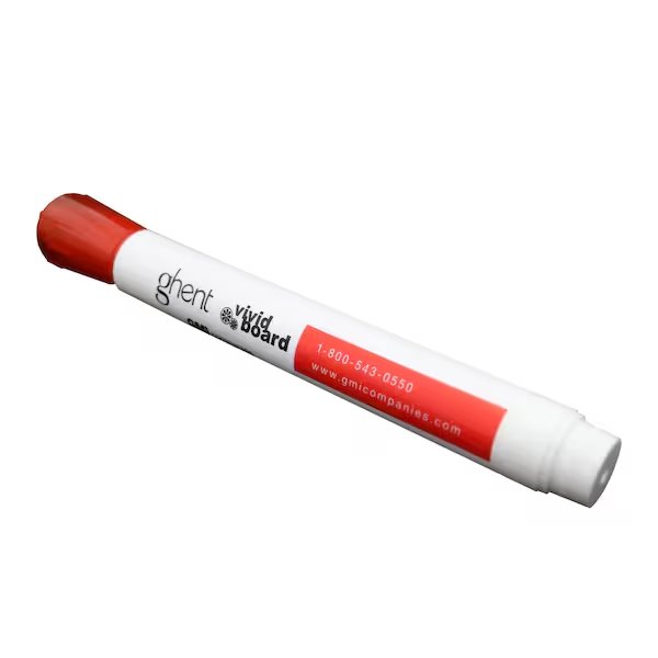 Red Marker, 4 PK, Ghent, Mfr#: M4-RD